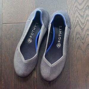 Rothy's women’s Gray and Blue Loafers